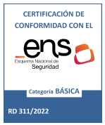 Certificación de conformidad con el Esquema Nacional de Seguridad, categoría básica